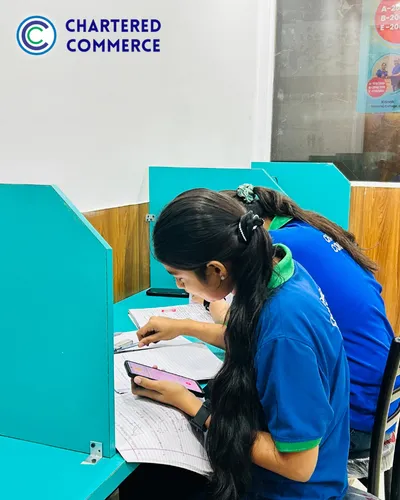 Students at Chartered Commerce - Best Commerce Coaching in Muzaffarpur