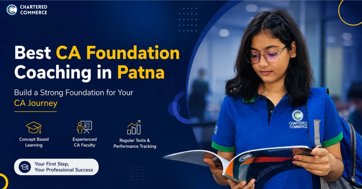 Students studying at Chartered Commerce in Patna
