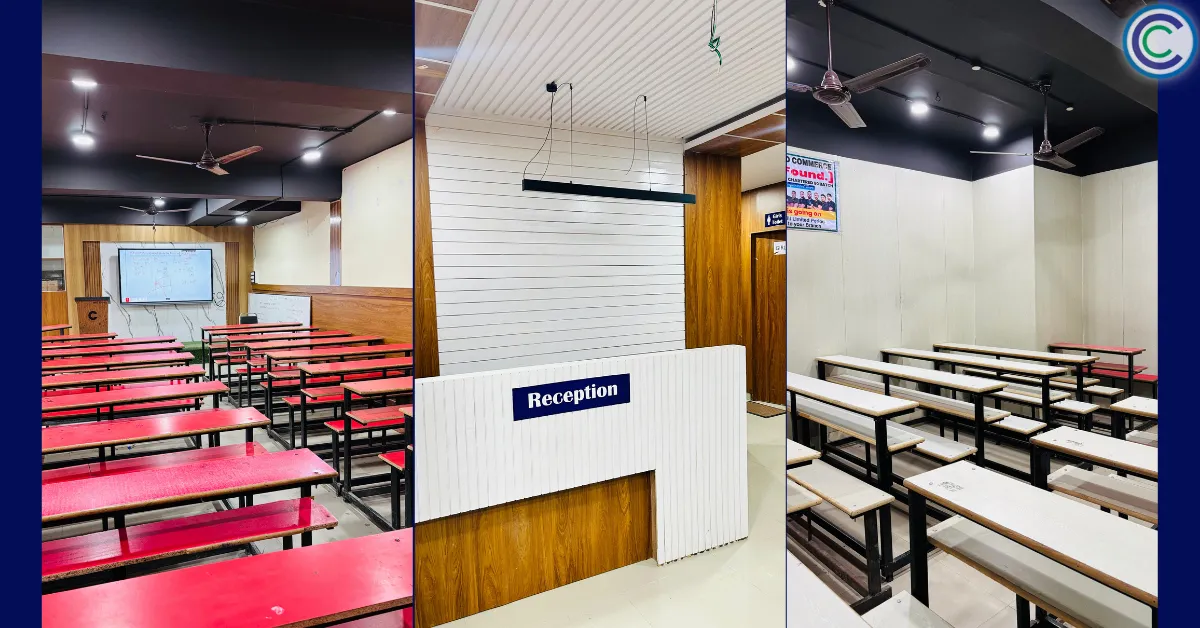 Modern classrooms at best commerce coaching for BSEB board in Patna – Chartered Commerce