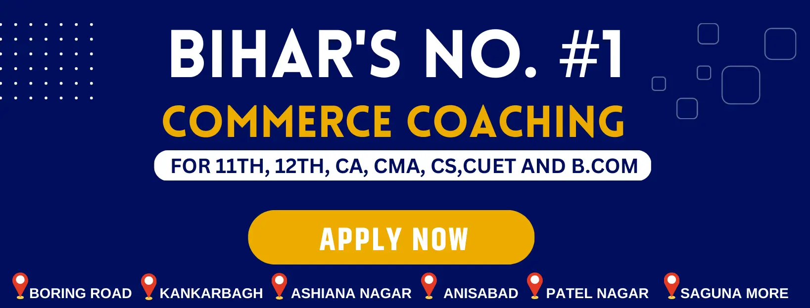 Best Commerce Coaching in Patna For 11th Class